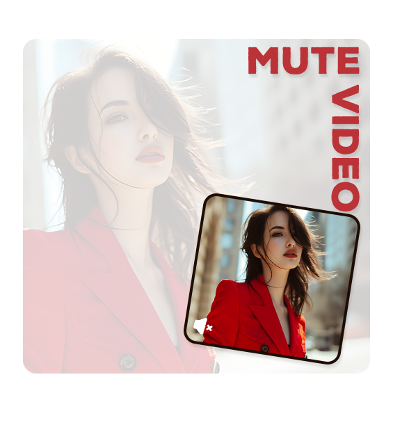 How to mute video using Video & Photo Editing Suite