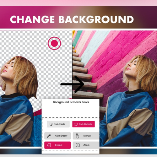 The effortless tool of removing background